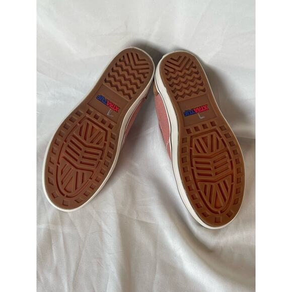Xtratuf-canvas sharkbyte deck shoe-stone washer canvas-pink-women’s size 8 - Picture 4 of 8